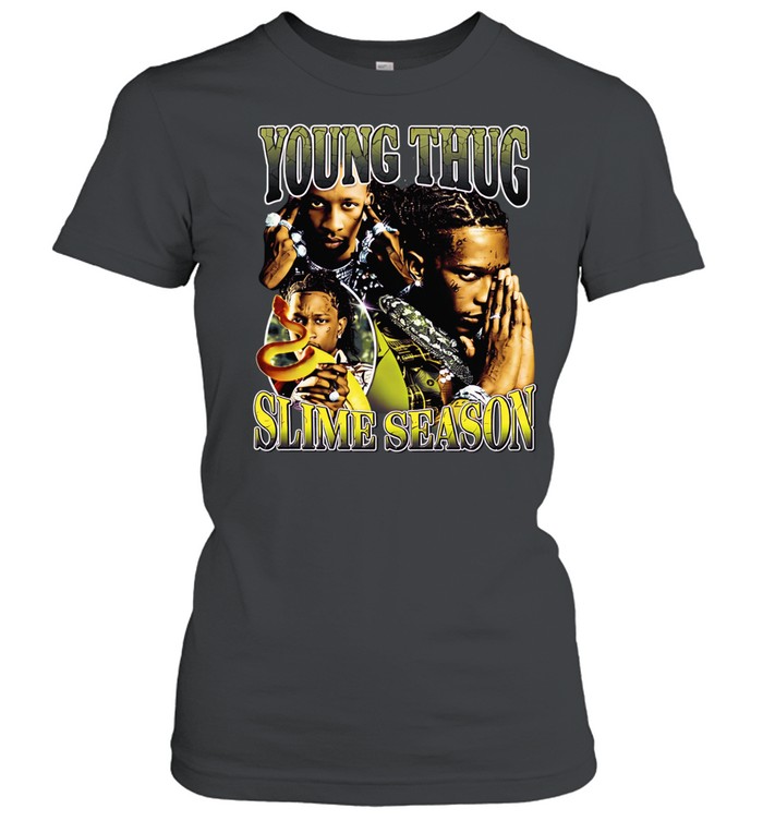 Young Thug slime season 90’s graphic vintage Women T-Shirt