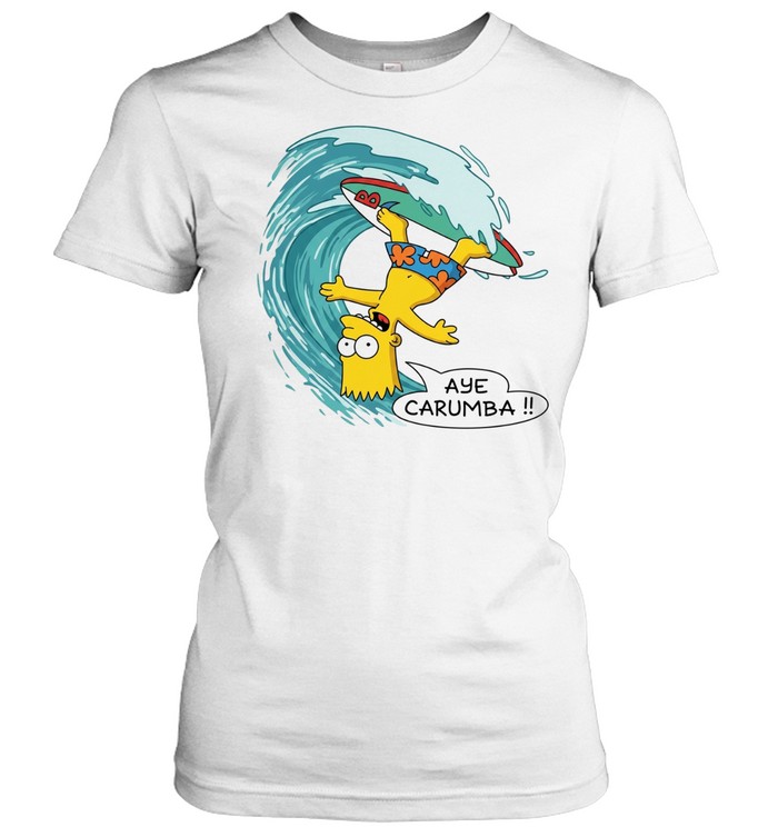 Aye Carumba Simps Surfing Women T-Shirt