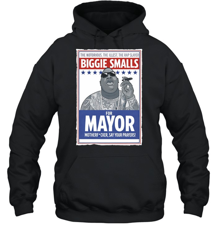 Biggie Smalls The NoTorious The Illest The Rap Slayer retro Hoodie