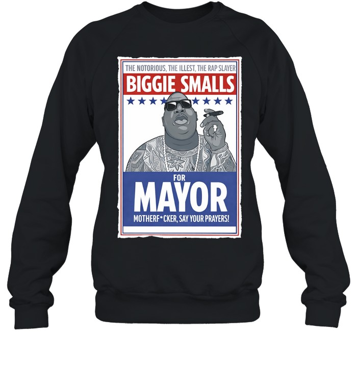 Biggie Smalls The NoTorious The Illest The Rap Slayer retro Sweatshirt