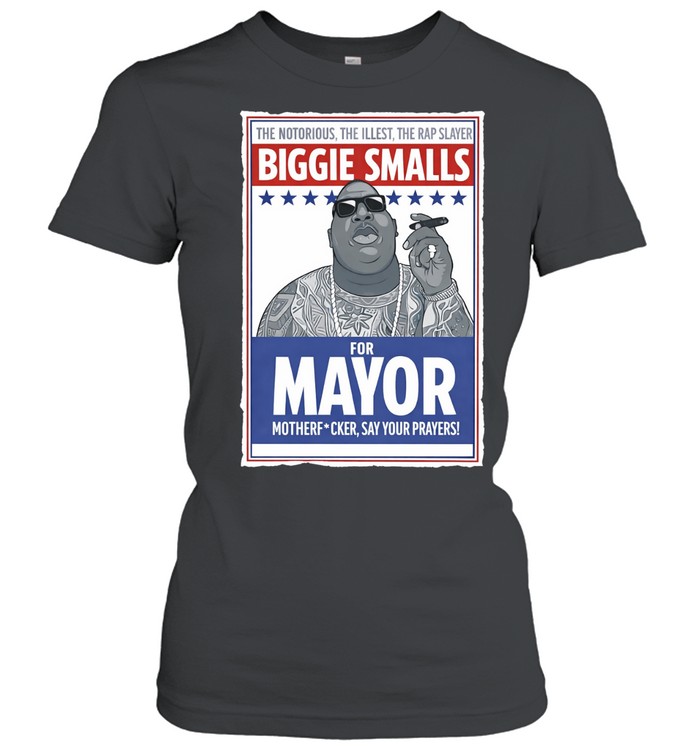 Biggie Smalls The NoTorious The Illest The Rap Slayer retro Women T-Shirt