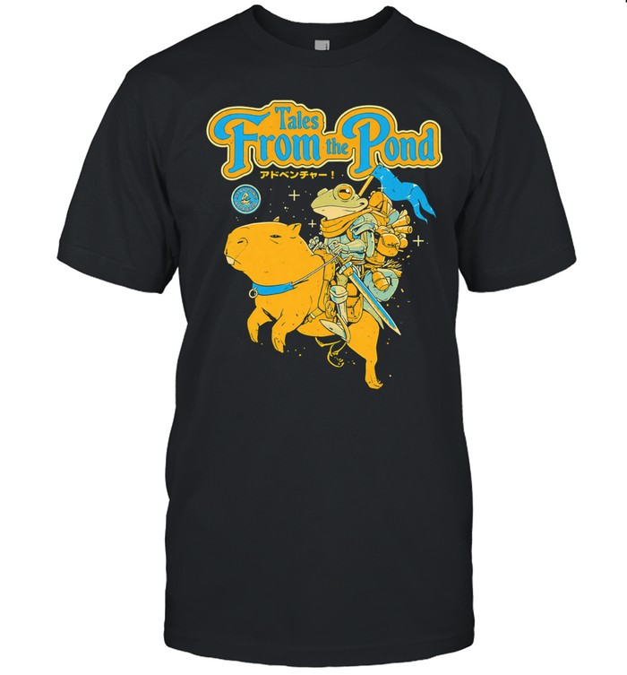 Capybara tales from the pond Unisex T-Shirt