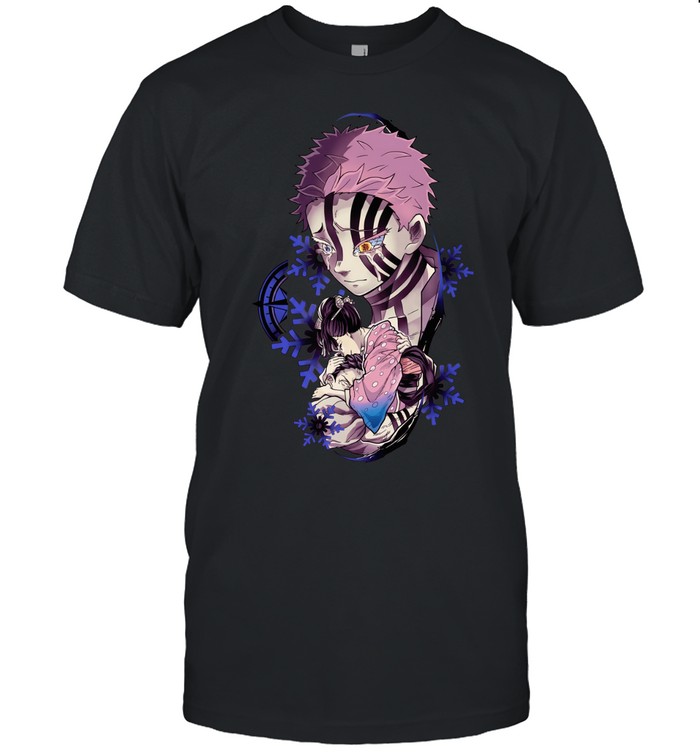 Akaza and Koyuki Demon Slayer Anime Graphic Unisex T-Shirt