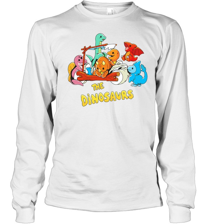Dinosaurs X The Flintstones The Dinosaurs Long Sleeve Tee