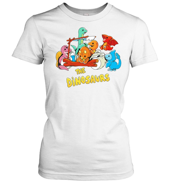 Dinosaurs X The Flintstones The Dinosaurs Women T-Shirt