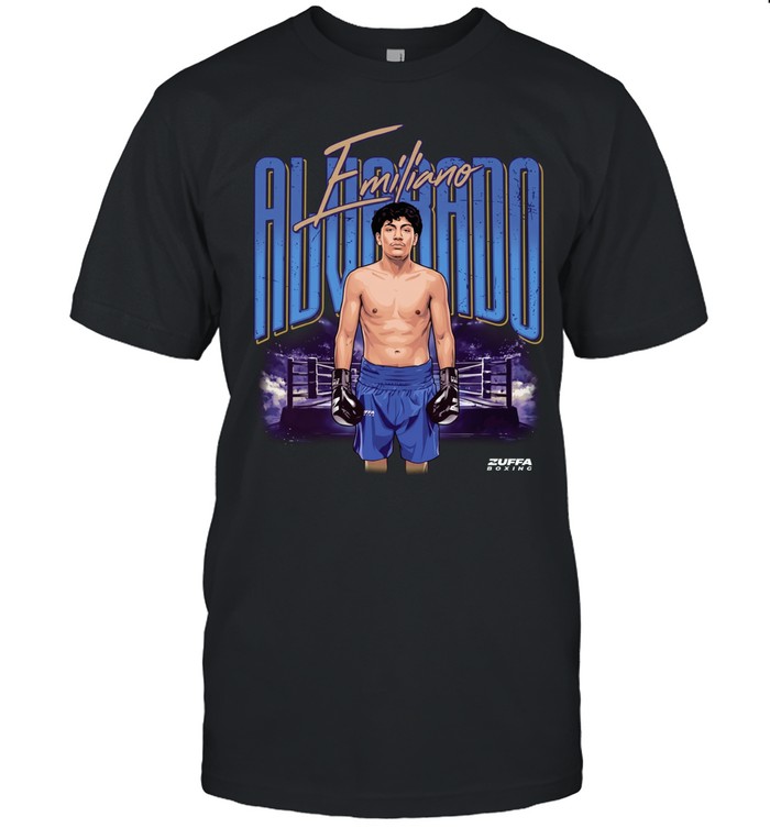 Emiliano Alvarado Zuffa Boxing Fighter Pose star Unisex T-Shirt