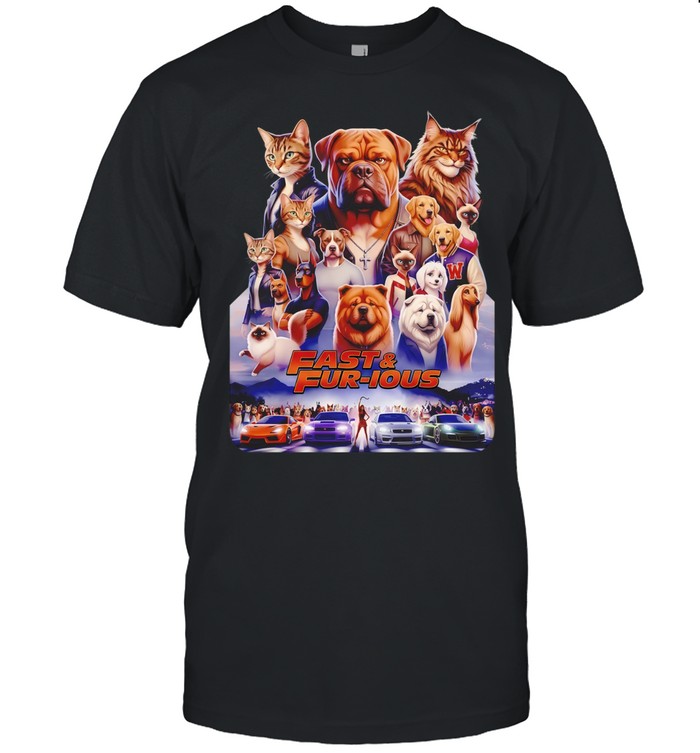 Fast and Fur-ious animals meme Unisex T-Shirt