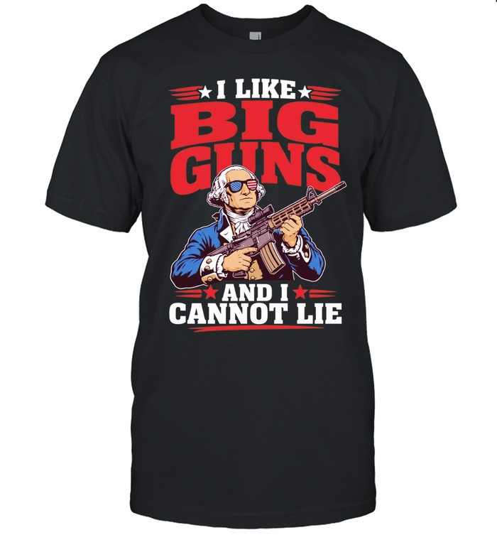 George Washington I like big guns and I cannot lie Unisex T-Shirt