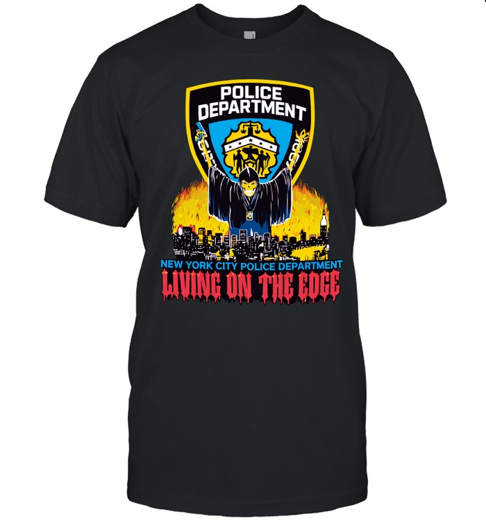 Grim Reaper police department New York City police department living on the edge Unisex T-Shirt