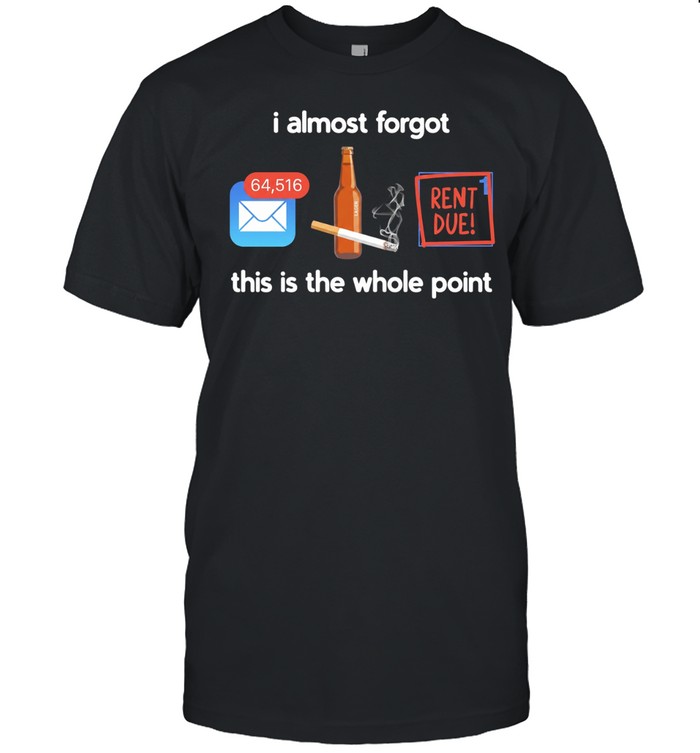 I almost forgot this is the whole point rent due Unisex T-Shirt