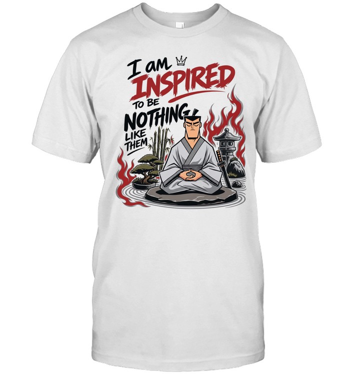 I am inspired to be nothing like them Unisex T-Shirt