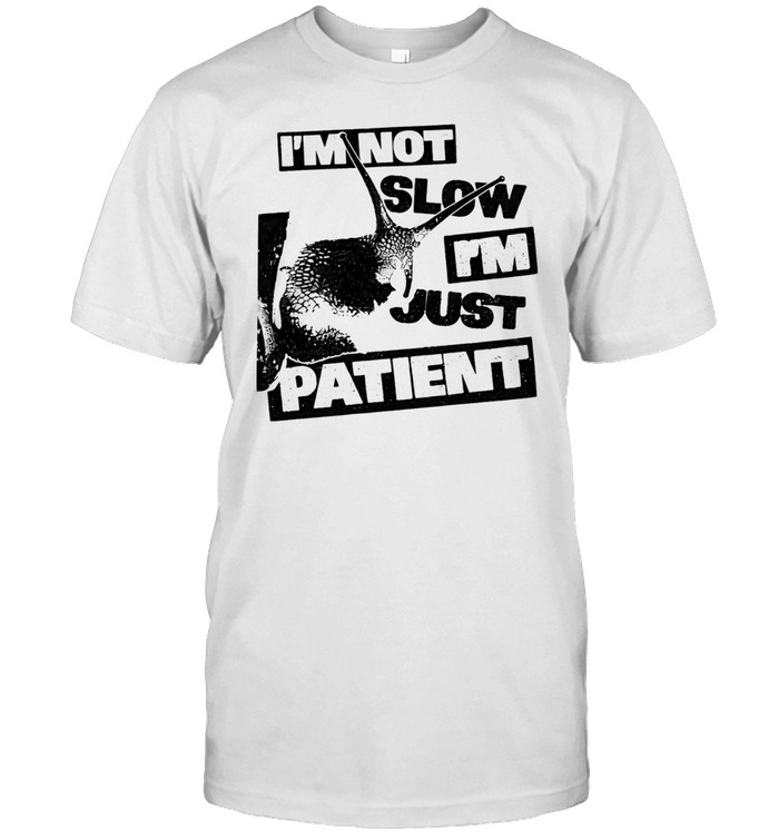 I’m not slow i’m just patient Unisex T-Shirt