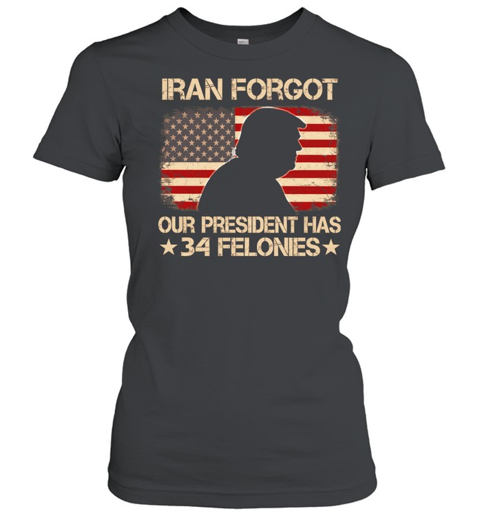 Iran Forgot Our President Women T-Shirt