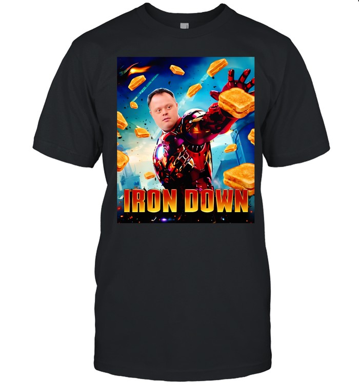 Iron Down meme parody Unisex T-Shirt