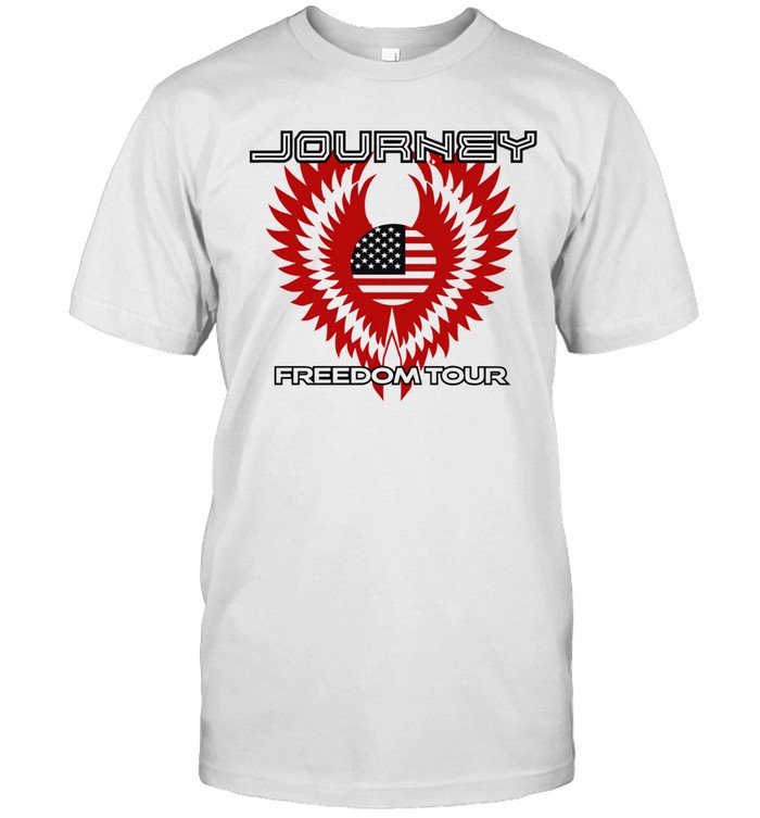 Journey Freedom Tour American flag wings Unisex T-Shirt