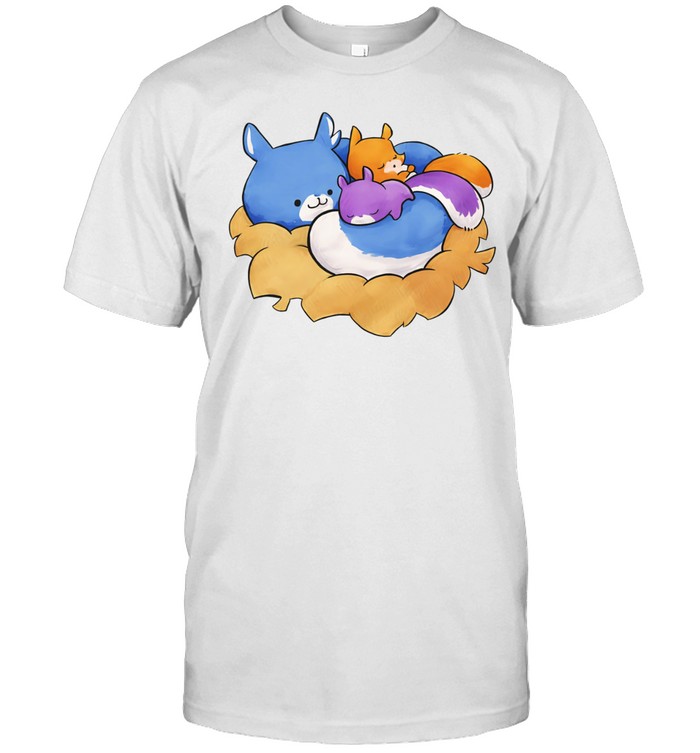 Ma squirrel with kids relaxed Unisex T-Shirt