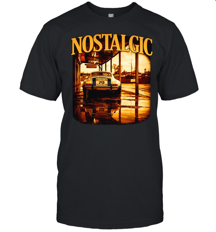Nostalgic car graphic Unisex T-Shirt
