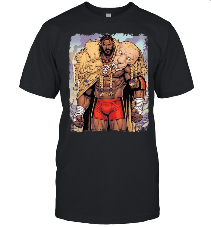 Oba Femi vs Thragg Battle Beast cape Unisex T-Shirt