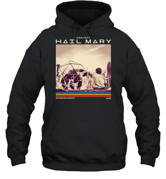 Project Hail Mary Space Novel retro Hoodie