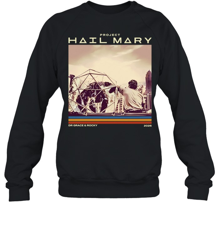 Project Hail Mary Space Novel retro Sweatshirt