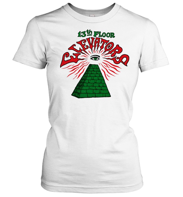 Pyramid with eye 13th Floor Elevators Women T-Shirt