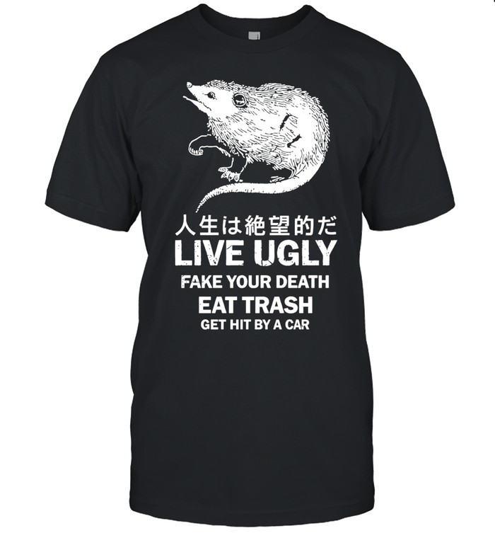 Rat live ugly fake your death eat trash get hit by a car Unisex T-Shirt