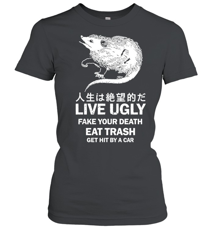 Rat live ugly fake your death eat trash get hit by a car Women T-Shirt