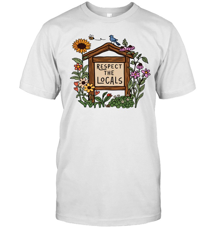 Respect the Locals flower Unisex T-Shirt