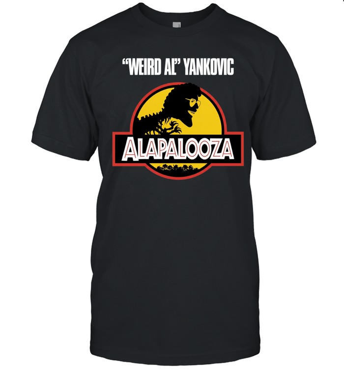 Retro Weird Al Yankovic Alapalooza Jurassic Park logo Unisex T-Shirt