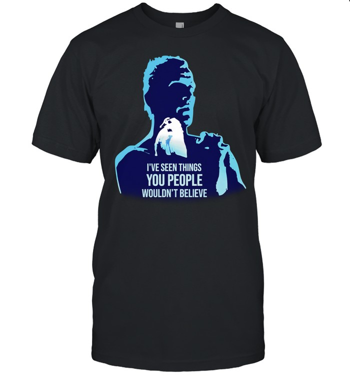 Rutger Hauer I’ve seen things you people wouldn’t believe Unisex T-Shirt