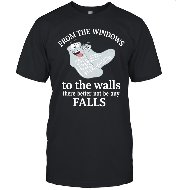 Soxs from the windows to the walls there better not be any falls Unisex T-Shirt