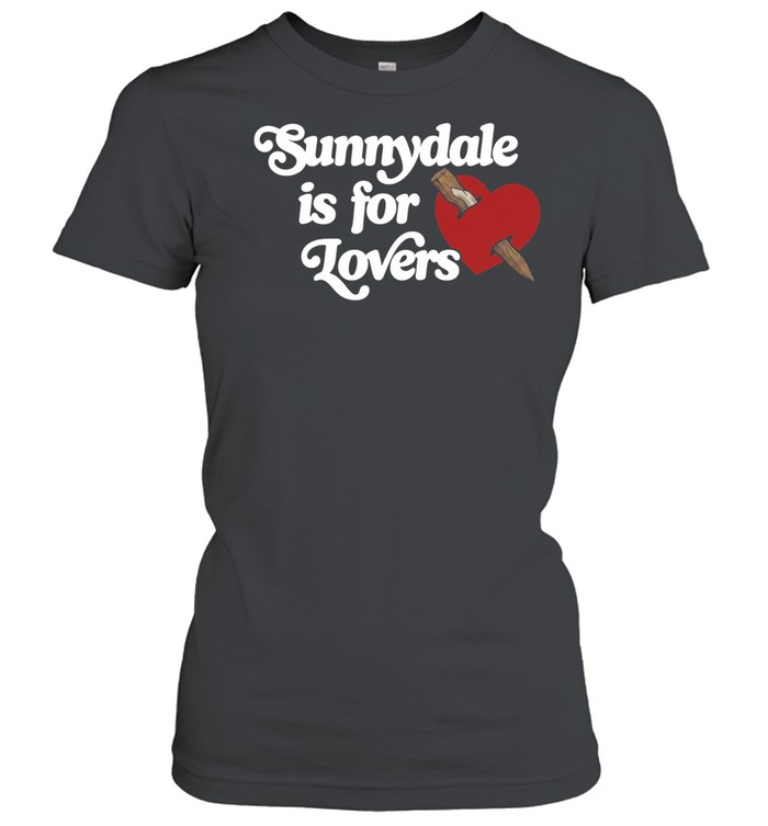 Sunnydale Is for Lovers Buffy Town Heart Women T-Shirt