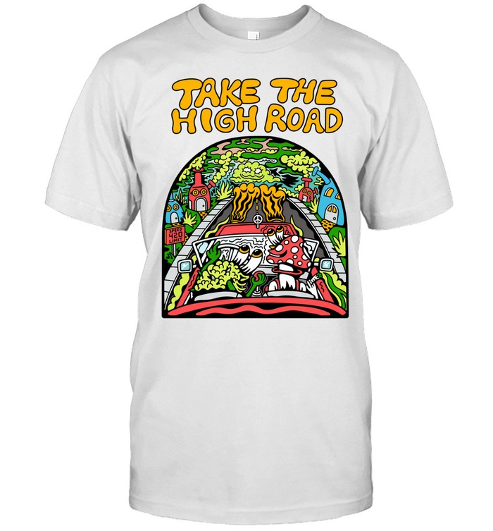 Take the high road speed 420 limit graphic Unisex T-Shirt