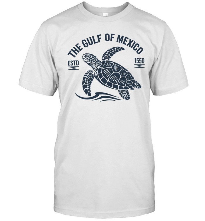 The Gulf Of Mexico Turtle estd 1550 Unisex T-Shirt