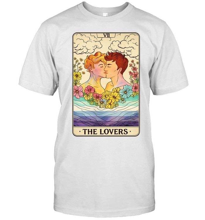 The lovers gay kissing Unisex T-Shirt