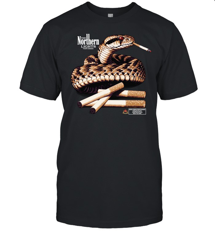 The Northern Lights Snake Unisex T-Shirt