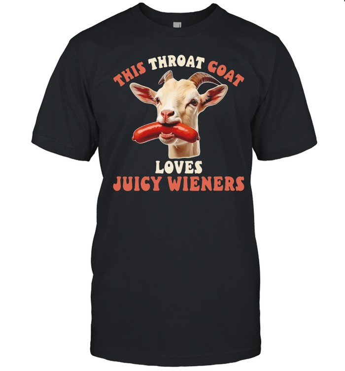 This throat goat loves juicy wieners Unisex T-Shirt
