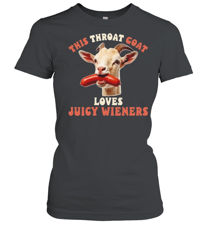 This throat goat loves juicy wieners Women T-Shirt