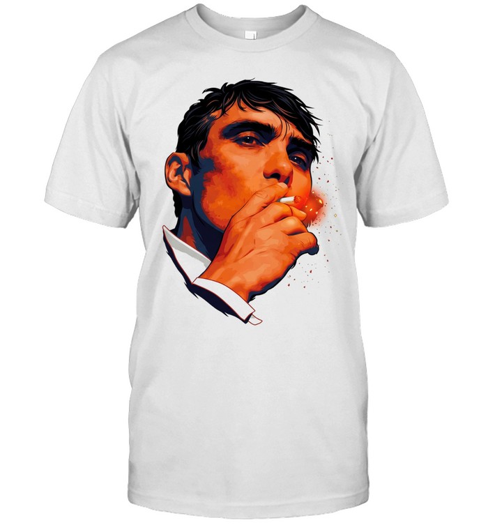 Tommy Shelby smoking graphic Unisex T-Shirt