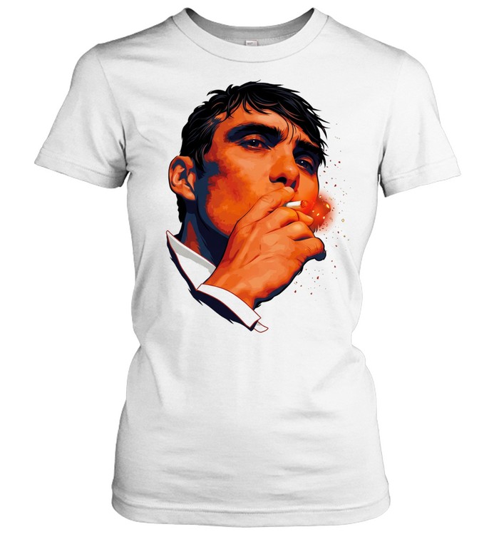 Tommy Shelby smoking graphic Women T-Shirt