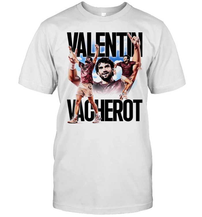 Valentin Vacherot Monaco tennis player collage graphic Unisex T-Shirt