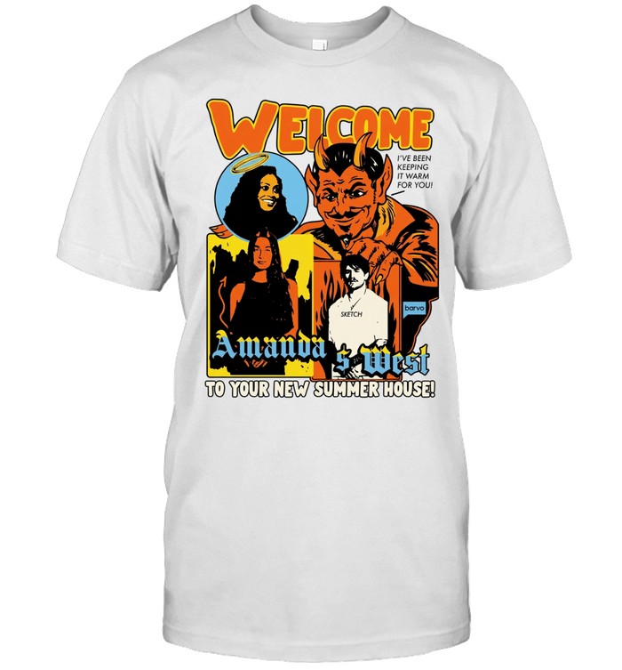 Welcome Amanda West to your new summer house cartoon Unisex T-Shirt