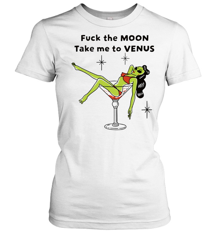 Western Aliens fuck the moon take me to venus Women T-Shirt