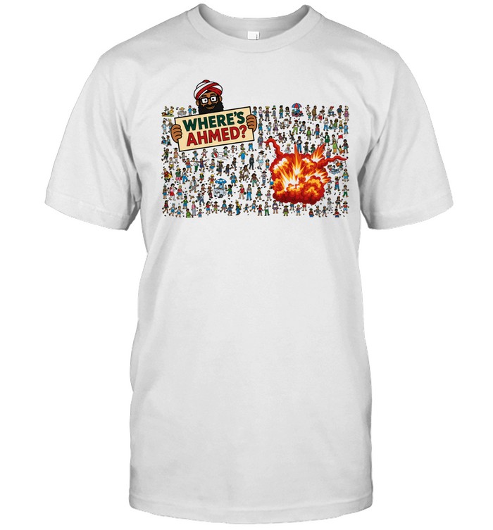 Where’s Ahmed Where’s Waldo parody Unisex T-Shirt