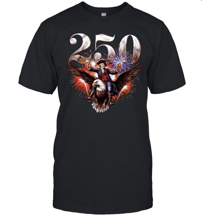 America 250 years freedom bald eagle Unisex T-Shirt