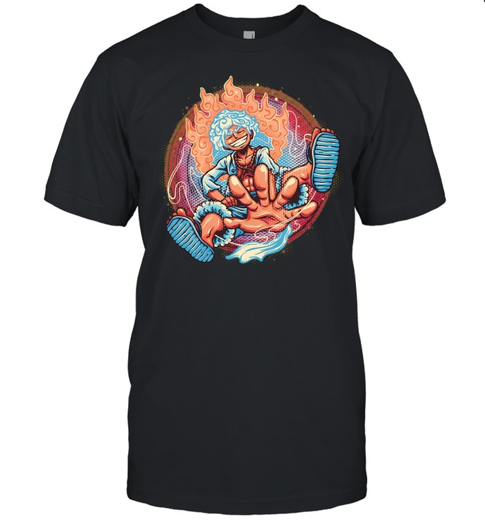 Awakened Pirate King Luffy’s Gear 5 transformation Unisex T-Shirt
