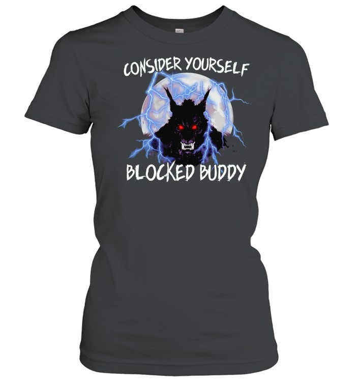Consider yourself blocked buddy Women T-Shirt