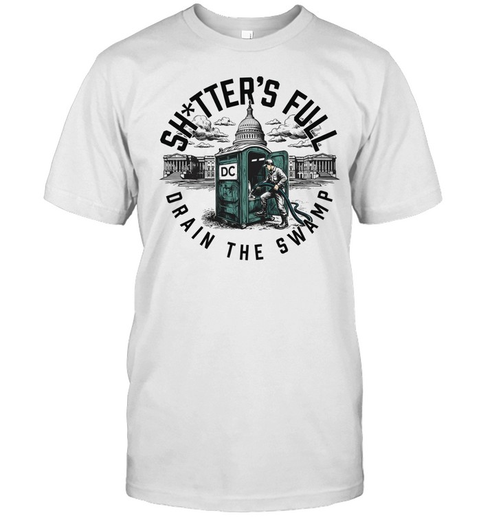 DC shitter’s full drain the swamp Unisex T-Shirt
