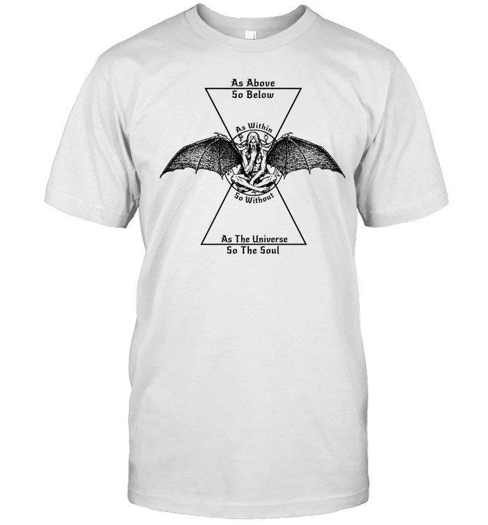 Devil as above so below as within so without as the universe so the soul Unisex T-Shirt