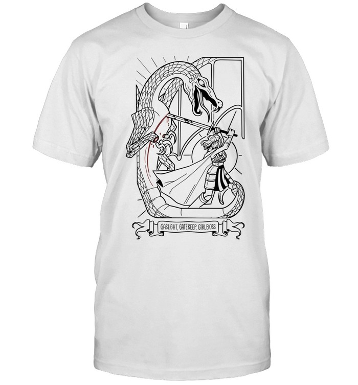 Gaslight Gatekeep Girlboss Lucia Sancho Unisex T-Shirt